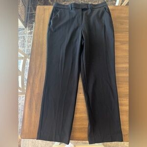 Simply Vera Wang High Rise Straight 
 Black Dress Pants 18 NWT